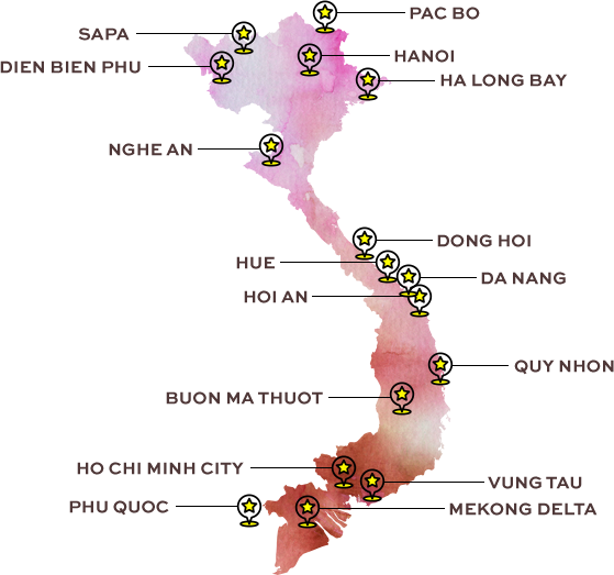 Vietnam Map